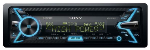 Отзывы Sony MEX-XB100BT