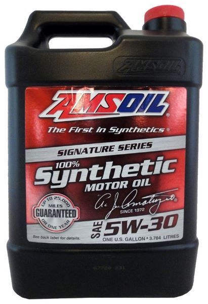 Отзывы AMSOIL Signature Series Synthetic Motor Oil 5W-30 3.784 л