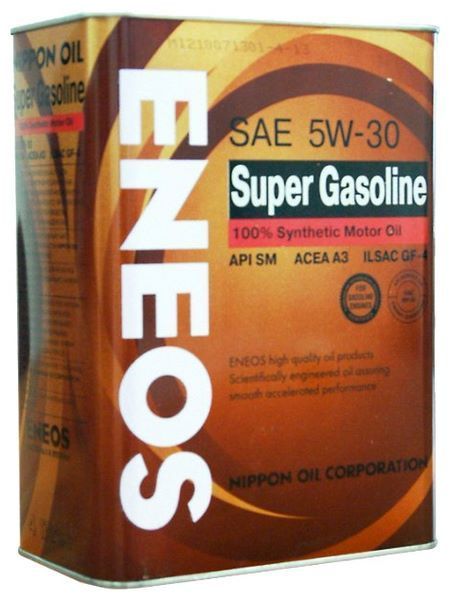 Отзывы ENEOS Super Gasoline SM 5W-30 4 л