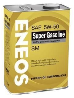 Отзывы ENEOS Super Gasoline SM 5W-50 4 л