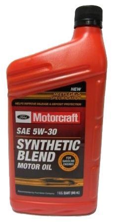 Отзывы Ford Motorcraft SAE 5W30 Synthetic Blend 0.946 л