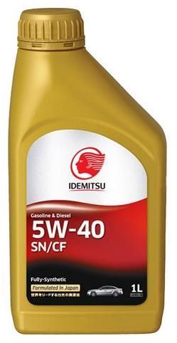 Отзывы Idemitsu 5W-40 SN/CF 1 л