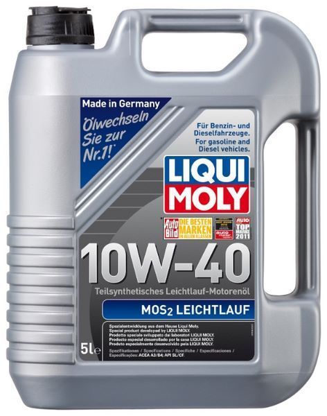 Отзывы LIQUI MOLY MoS2 Leichtlauf 10W-40 5 л