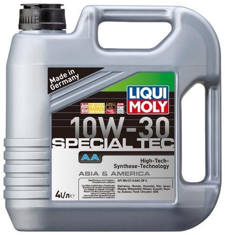 Отзывы LIQUI MOLY Special Tec AA 10W-30 4 л