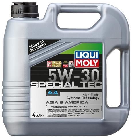 Отзывы LIQUI MOLY Special Tec AA 5W-30 4 л