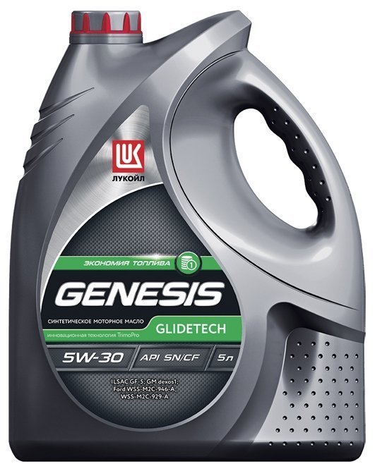 Отзывы ЛУКОЙЛ Genesis Glidetech 5W-30 5 л