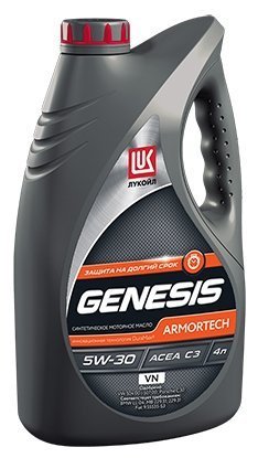 Отзывы Моторное масло ЛУКОЙЛ Genesis Armortech VN 5W-30 4 л