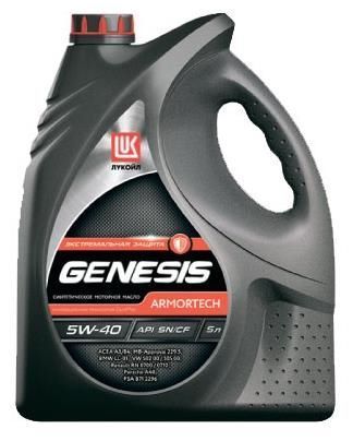 Отзывы Лукойл Genesis Armortech 5W-40 5 л