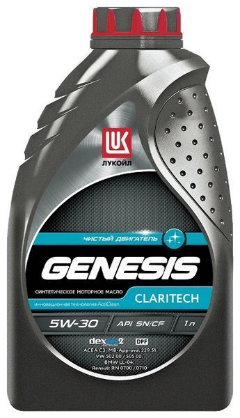 Отзывы Лукойл Genesis Claritech 5W-30 1 л