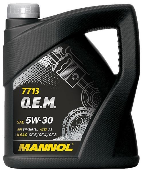 Отзывы Mannol 7713 O.E.M. 5W-30 4 л