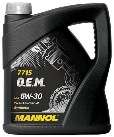 Отзывы Mannol 7715 O.E.M. 5W-30 5 л