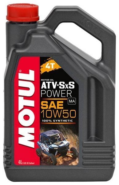 Отзывы Motul ATV-SXS Power 4T 10W50 4 л