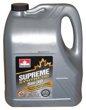 Отзывы Petro-Canada Supreme Synthetic 5W-30 4 л