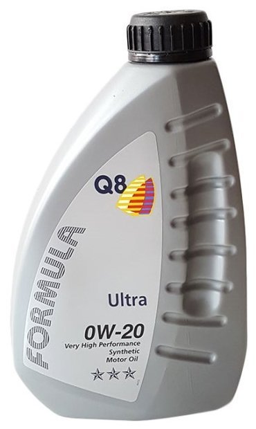 Отзывы Q8 Formula Ultra 0W-20 1 л