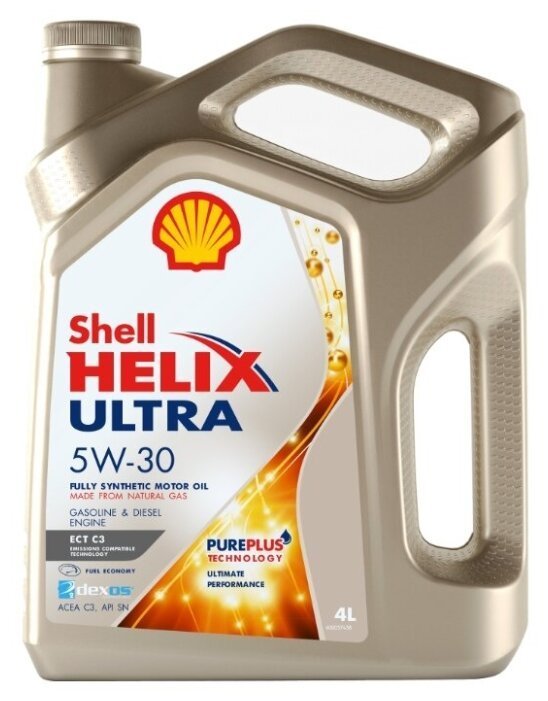 Отзывы SHELL Helix Ultra ECT C3 5W-30 4 л