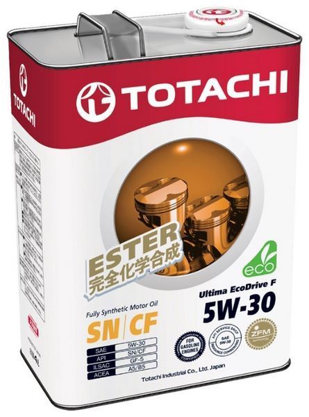 Отзывы TOTACHI Ultima Ecodrive F 5W-30 4 л