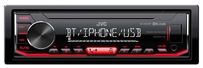 Отзывы JVC KD-X352BT