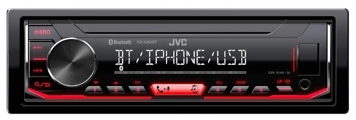 Отзывы JVC KD-X362BT