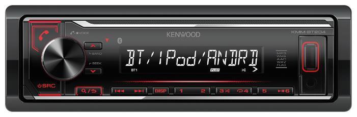 Отзывы KENWOOD KMM-BT204