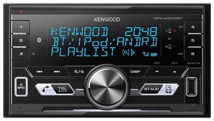 Отзывы KENWOOD DPX-M3100BT