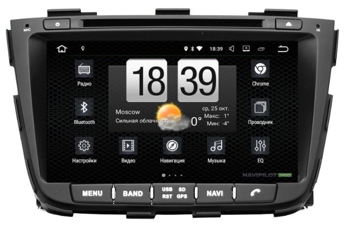 Отзывы Navipilot DROID7 KIA Sorento 2013 — н.в. 8″