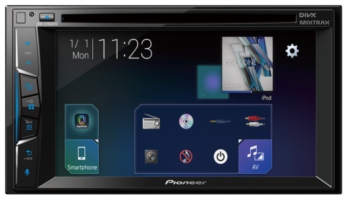 Отзывы Pioneer AVH-Z1100DVD