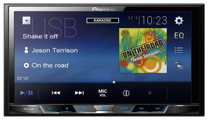 Отзывы Pioneer MVH-A300V