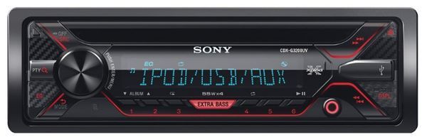 Отзывы Sony CDX-G3200UV