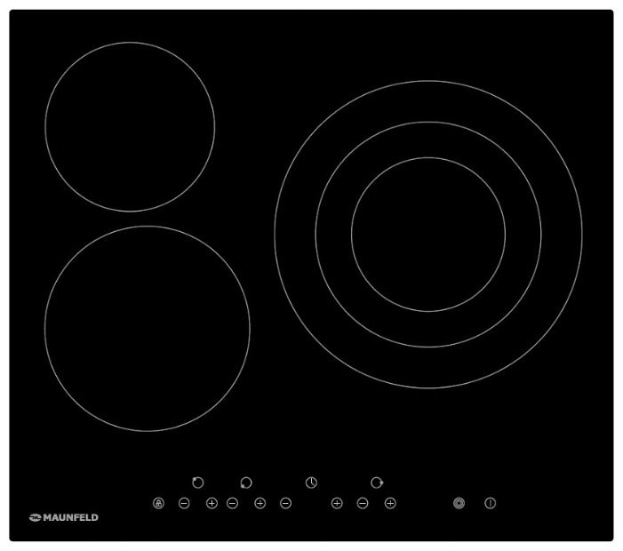 Отзывы Варочная панель MAUNFELD EVCE 593.T-BK