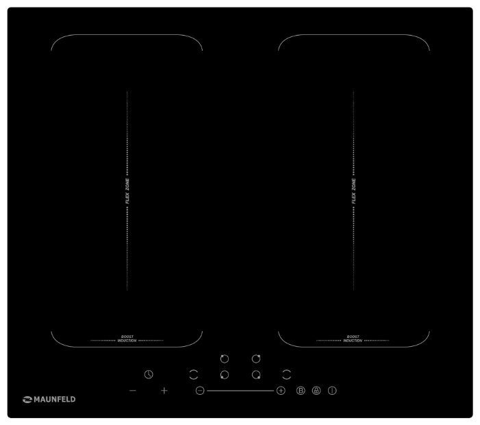 Отзывы Варочная панель MAUNFELD EVI 594-FL2-BK