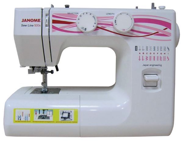 Отзывы Janome Sew Line 500S