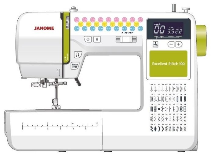 Отзывы Janome Excellent Stitch 100