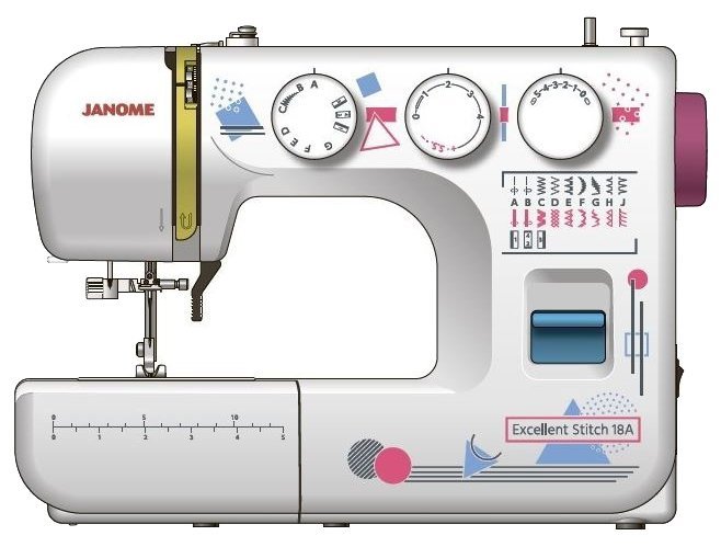 Отзывы Janome Excellent Stitch 18A