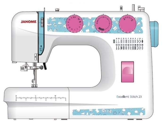 Отзывы Janome Excellent Stitch 23