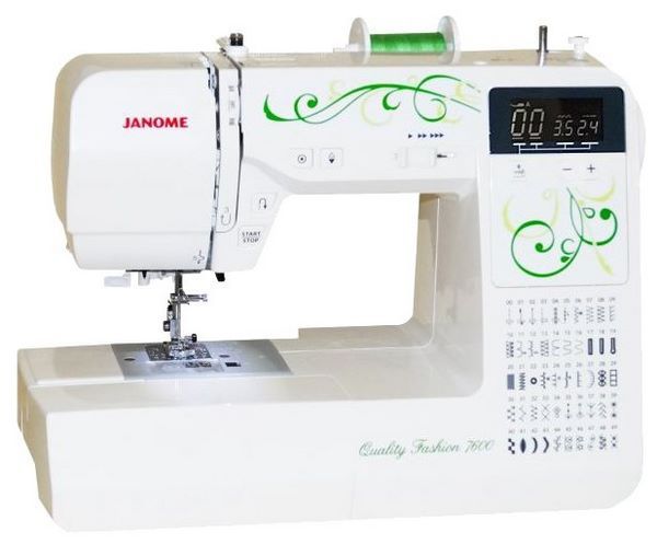 Отзывы Janome Quality Fashion 7600