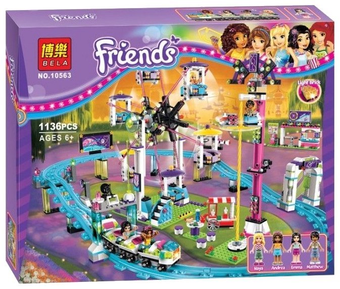 Отзывы BELA Friends 10563 Парк развлечений: американские горки