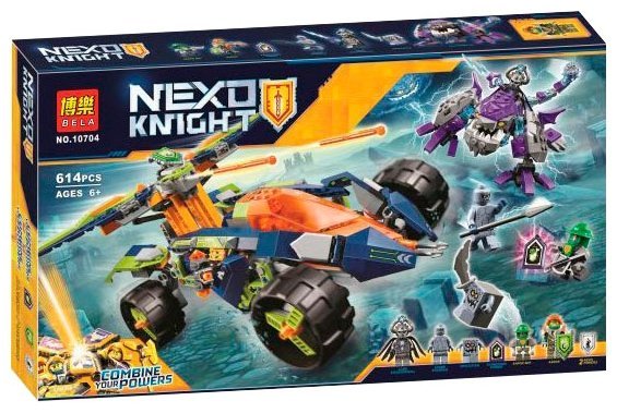 Отзывы BELA Nexo Knight 10704 Вездеход Аарона