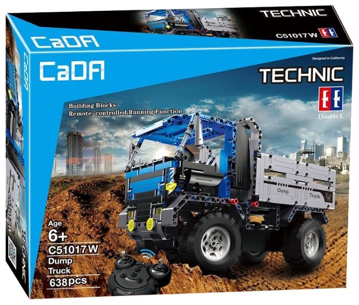 Отзывы Double Eagle CaDA Technic C51017W Самосвал