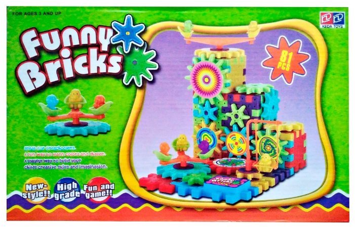 Отзывы Keda Toys Funny Bricks 2801-81