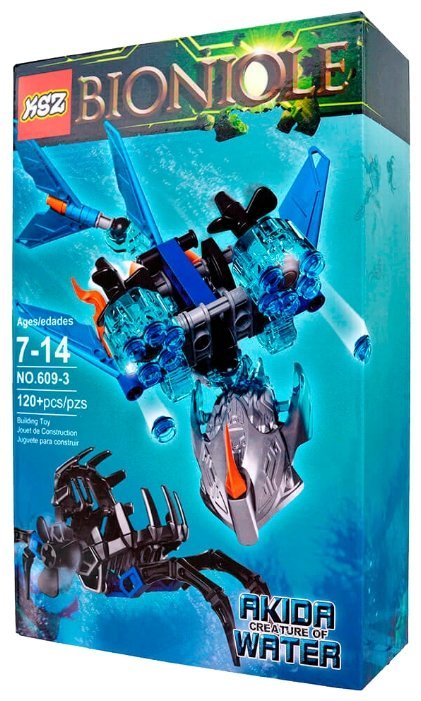 Отзывы KZS Bionicle 609-3 Акида: Тотемное животное Воды