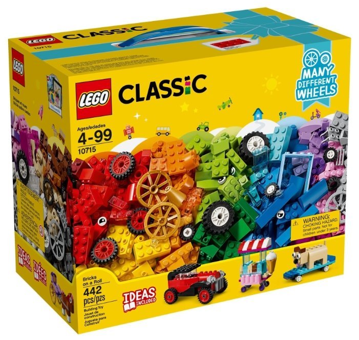 Отзывы LEGO Classic 10715 Модели на колёсах