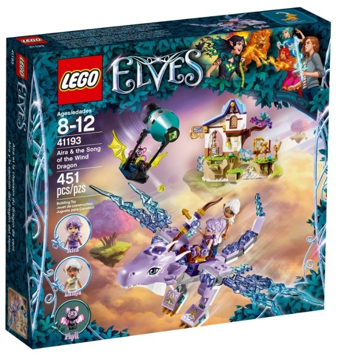 Отзывы LEGO Elves 41193 Эйра и Дракон Песня ветра