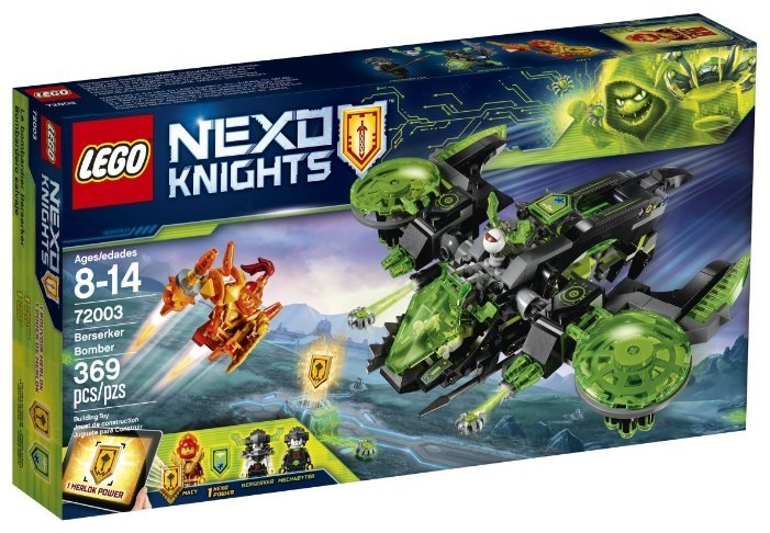 Отзывы LEGO Nexo Knights 72003 Неистовый бомбардировщик