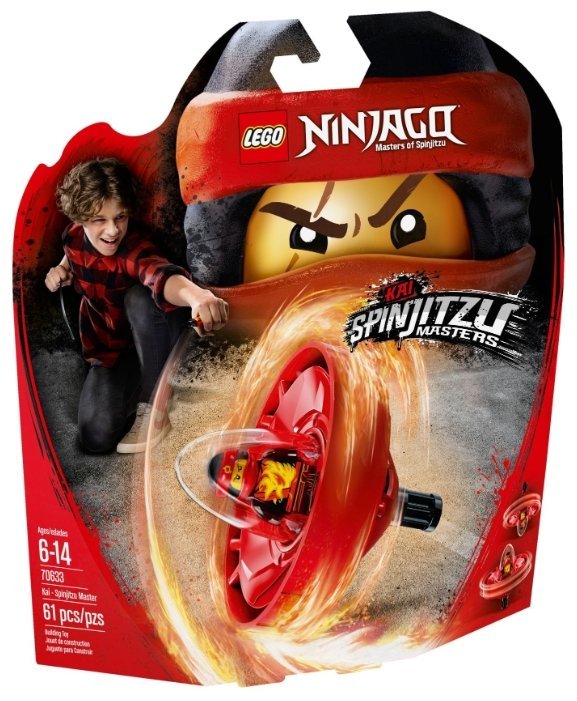 Отзывы LEGO Ninjago 70633 Кай — мастер Кружитцу