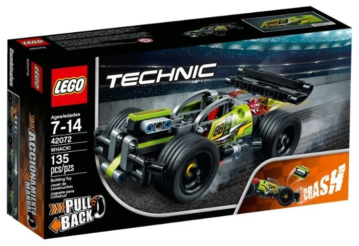 Отзывы LEGO Technic 42072 Зеленый гоночный автомобиль