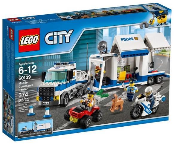 Отзывы LEGO City 60139 Мобильный командный центр