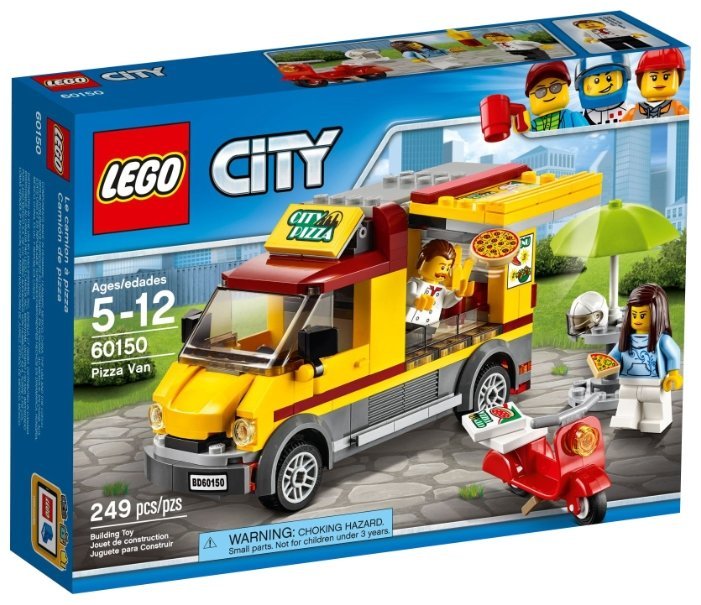 Отзывы LEGO City 60150 Пиццерия на колесах