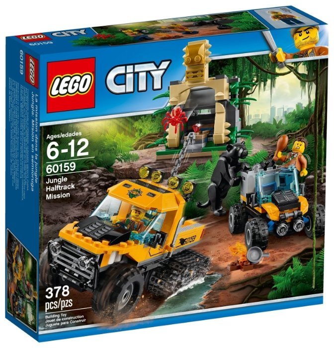 Отзывы LEGO City 60159 Исследование джунглей