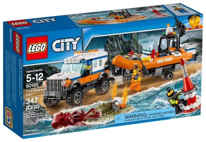 Отзывы LEGO City 60165 Группа быстрого реагирования на внедорожнике