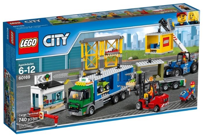 Отзывы LEGO City 60169 Грузовой терминал